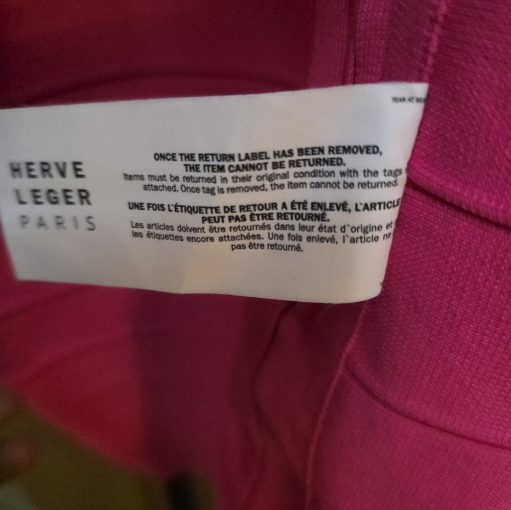 NWT Hervé Léger ruffled bandage mini dress Size XS - Picture 15 of 16